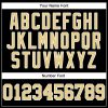 Custom Black Vegas Gold-White Authentic Baseball Jersey - Image 5