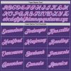 Custom Purple Light Blue-Pink Performance T-Shirt - Image 3