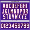 Custom Purple White-Red Mesh Authentic Throwback Baseball Jersey - Image 5