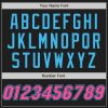 Custom Black Pink-Sky Blue Authentic Raglan Sleeves Baseball Jersey - Image 5